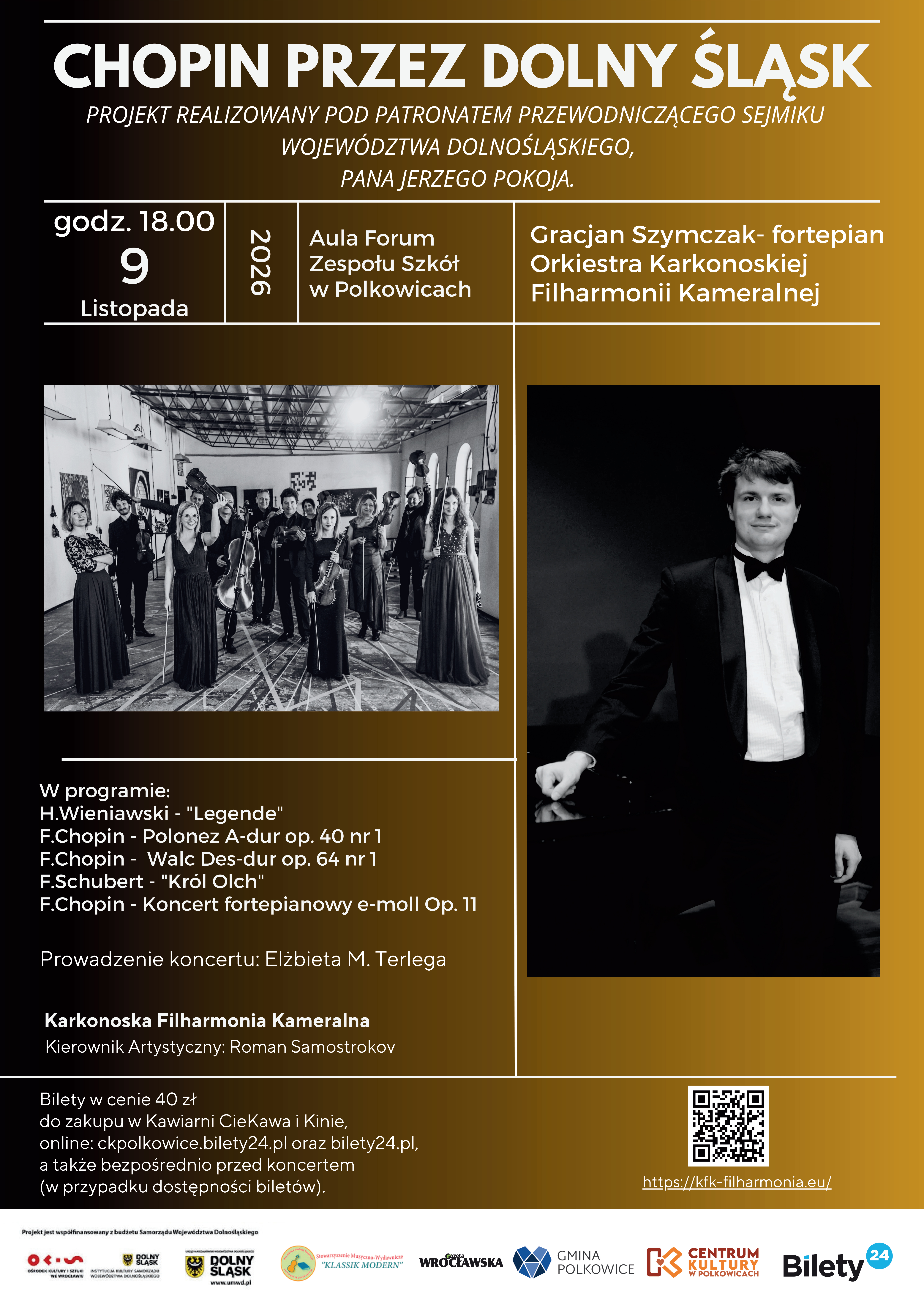 Legnica FM - Chopin przez Dolny Śląsk – koncert w Polkowicach