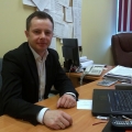Tomasz Głąbicki - naczelnik wydziału rozwoju, promocji i funduszy europejskich jaworskiego starostwa
