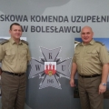 Kpt. Krzysztof Marciniak i ppłk. Andrzej Łuka