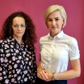 Katarzyna Klimek i Aneta Kucharzyk