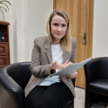 Katarzyna Doszczak-Fuławka - dyrektor Centrum Kulturalno-Bibliotecznego Gminy Bolków