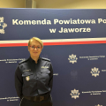 Podkom. Ewa Kluczyńska - oficer prasowy KPP Jawor