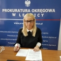 Lidia Tkaczyszyn, rzecznik prasowy prokuratury okręgowej w Legnicy