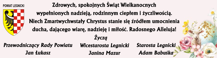 14 kwietnia baner świąteczny